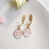 Cute Cartoon Alloy Plating Women's Earrings 1 Pair