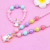 Cute Cartoon Resin Beaded Kid's Necklace