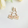 Cute Cartoon Alloy Plating Women's Earrings 1 Pair