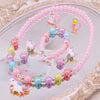 Cute Cartoon Resin Beaded Kid's Necklace