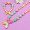 Cute Cartoon Resin Beaded Kid's Necklace