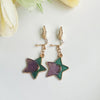 Cute Cartoon Alloy Plating Women's Earrings 1 Pair