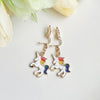 Cute Cartoon Alloy Plating Women's Earrings 1 Pair