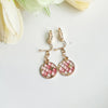 Cute Cartoon Alloy Plating Women's Earrings 1 Pair