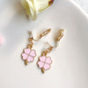 Cute Cartoon Alloy Plating Women's Earrings 1 Pair