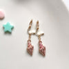 Cute Cartoon Alloy Plating Women's Earrings 1 Pair