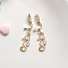 Cute Cartoon Alloy Plating Women's Earrings 1 Pair