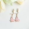 Cute Cartoon Alloy Plating Women's Earrings 1 Pair