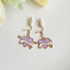 Cute Cartoon Alloy Plating Women's Earrings 1 Pair