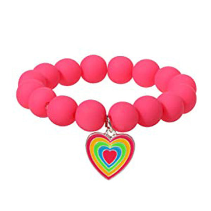 Cute Sweet Geometric Abs Plating Kid's Bracelets