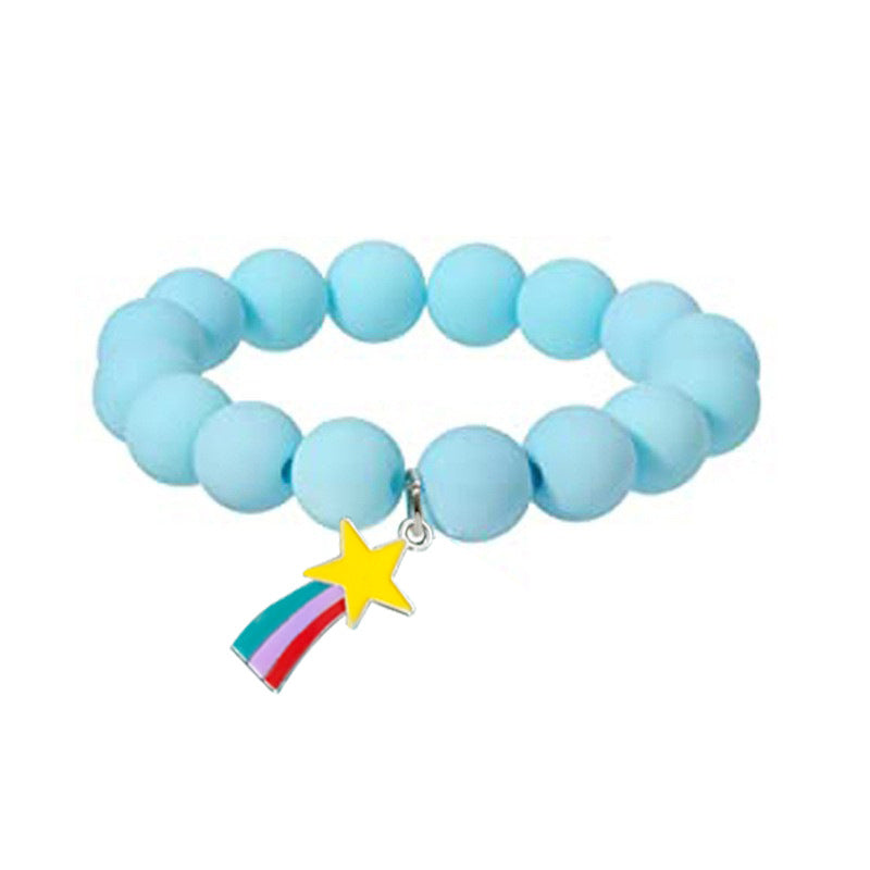 Cute Sweet Geometric Abs Plating Kid's Bracelets