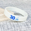 Fashion Letter Silica Gel Unisex Bracelets