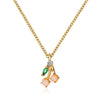 Fashion Geometric Copper Inlay Artificial Pearls Rhinestones Zircon Necklace