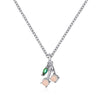 Fashion Geometric Copper Inlay Artificial Pearls Rhinestones Zircon Necklace