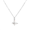 Fashion Geometric Copper Inlay Artificial Pearls Rhinestones Zircon Necklace