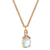 Fashion Geometric Copper Inlay Artificial Pearls Rhinestones Zircon Necklace