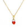 Fashion Geometric Copper Inlay Artificial Pearls Rhinestones Zircon Necklace