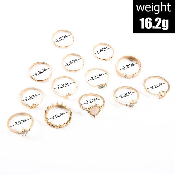 Retro Hand Of Fatima Flower Snake Alloy Criss Cross Plating Inlay Artificial Gemstones Artificial Pearls Artificial Diamond Gold Plated Silver Plated Women's Rings