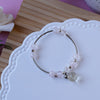 Cartoon Style Bear Unicorn Crown Beaded Alloy Plating Kid's Bracelets