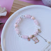 Cartoon Style Bear Unicorn Crown Beaded Alloy Plating Kid's Bracelets