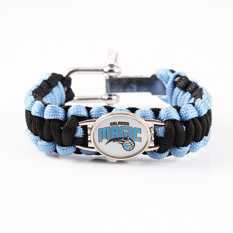 Sports Color Block Alloy Rope Plating Unisex Bracelets