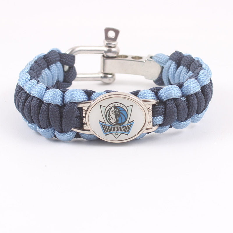 Sports Color Block Alloy Rope Plating Unisex Bracelets