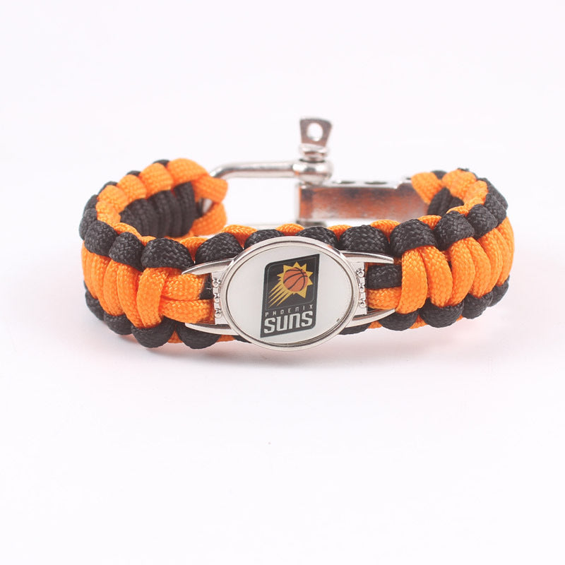 Sports Color Block Alloy Rope Plating Unisex Bracelets