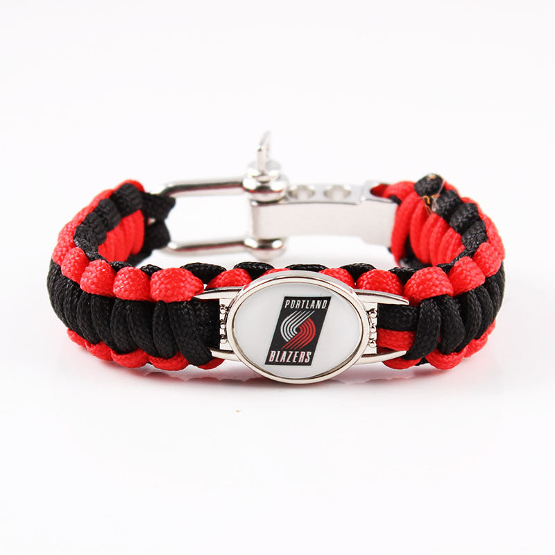 Sports Color Block Alloy Rope Plating Unisex Bracelets