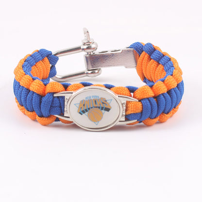 Sports Color Block Alloy Rope Plating Unisex Bracelets