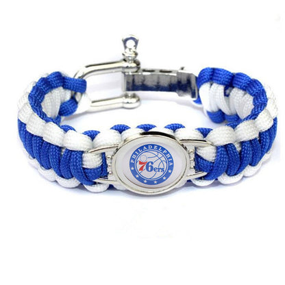 Sports Color Block Alloy Rope Plating Unisex Bracelets