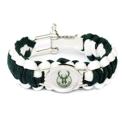 Sports Color Block Alloy Rope Plating Unisex Bracelets