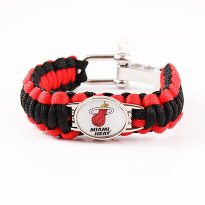 Sports Color Block Alloy Rope Plating Unisex Bracelets