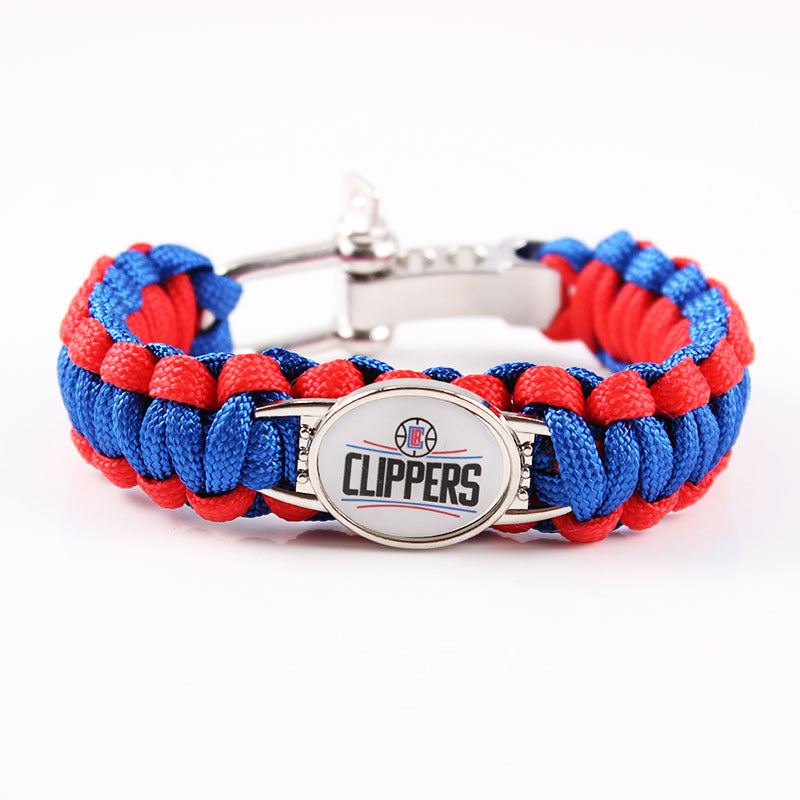 Sports Color Block Alloy Rope Plating Unisex Bracelets