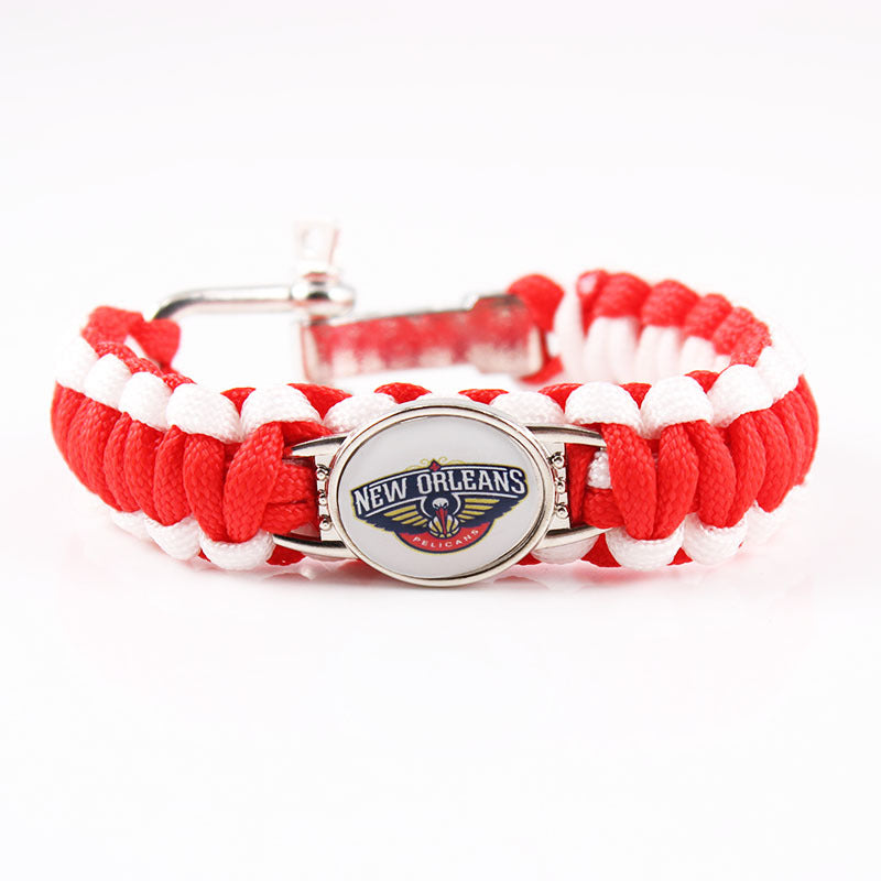 Sports Color Block Alloy Rope Plating Unisex Bracelets