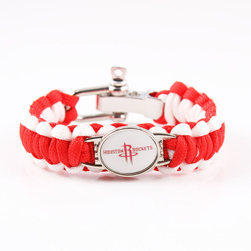 Sports Color Block Alloy Rope Plating Unisex Bracelets