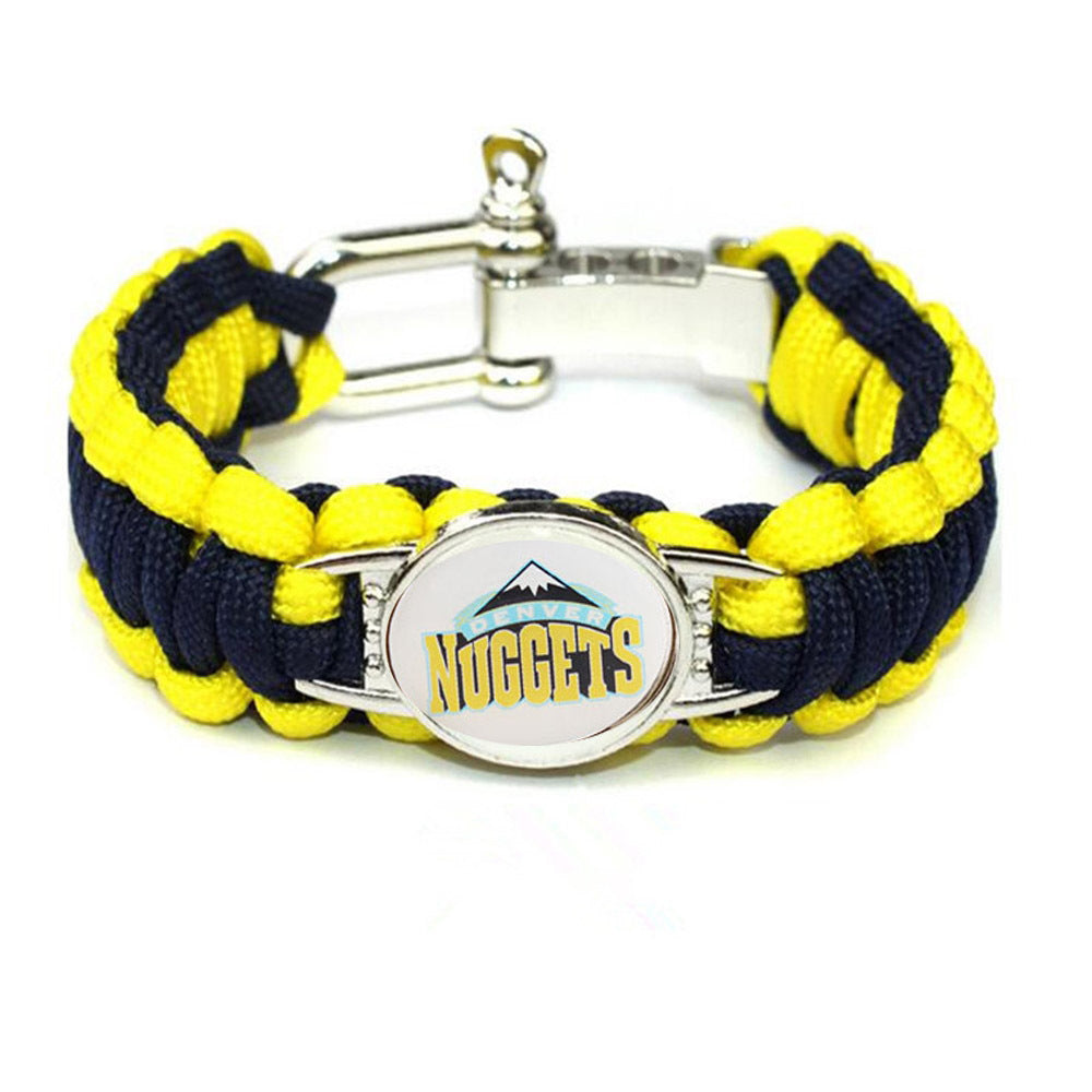 Sports Color Block Alloy Rope Plating Unisex Bracelets