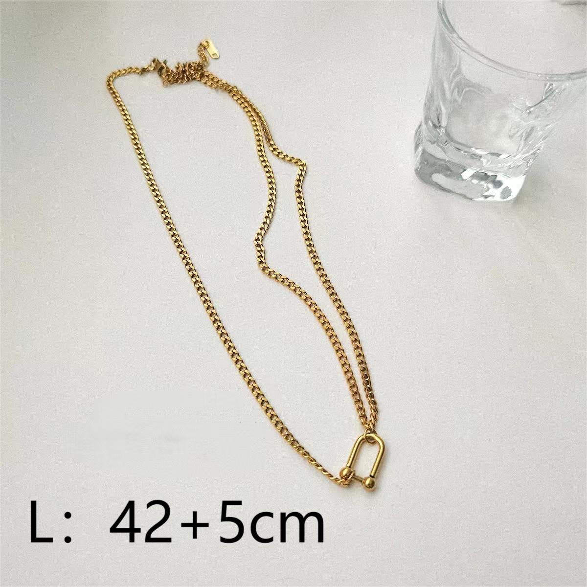 Y2K Nordic Style Exaggerated Irregular Freshwater Pearl Copper 18K Gold Plated Pendant Necklace In Bulk