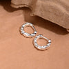 1 Pair Simple Style Classic Style Solid Color Copper Earrings