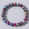 Vacation Round Semi-precious Stone Beaded Handmade Unisex Bracelets