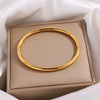 304 Stainless Steel Simple Style Round Bangle