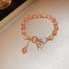 Fashion Star Heart Shape Butterfly Artificial Pearl Wholesale Bracelets