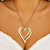 Simple Style Classic Style Heart Shape Zinc Alloy Women's Pendant Necklace