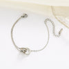 Stainless Steel Gold Plated Casual Sweet Bow Knot Plating Bracelets