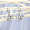 Fashion Jewelry Cupid Earrings Alloy Angel Earrings Small Hoop Earrings Wholesale