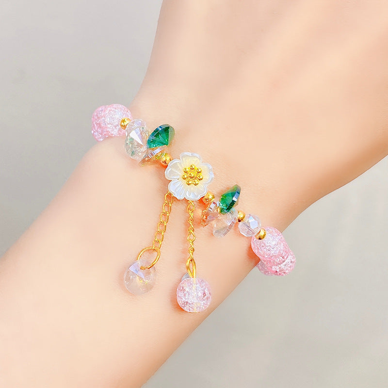 1 Piece Fashion Butterfly Arylic Alloy Beaded Women's Bracelets