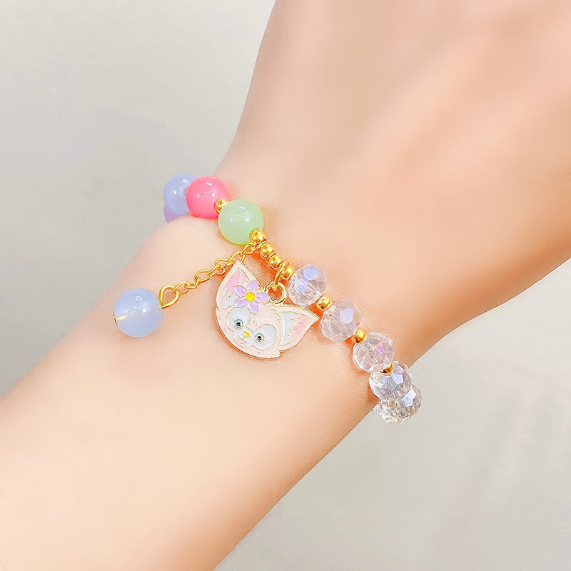 1 Piece Fashion Butterfly Arylic Alloy Beaded Women's Bracelets