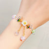 1 Piece Fashion Butterfly Arylic Alloy Beaded Women's Bracelets