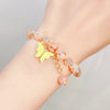 1 Piece Fashion Butterfly Arylic Alloy Beaded Women's Bracelets