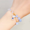 1 Piece Fashion Butterfly Arylic Alloy Beaded Women's Bracelets