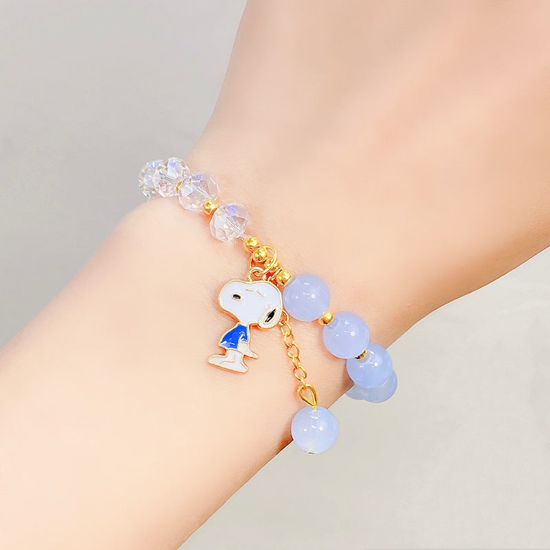 1 Piece Fashion Butterfly Arylic Alloy Beaded Women's Bracelets